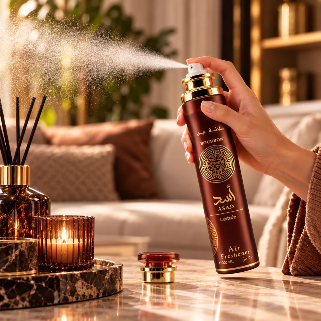 Asad Bourbon Air Freshener 300ml by Lattafa
