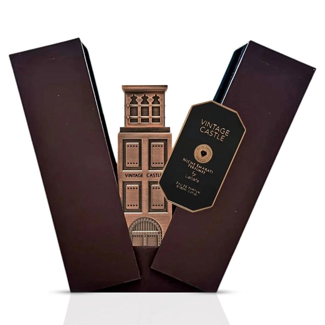 Niche Emarati Vintage Castle Eau de Parfum Spray 100ml (3.4 oz) by Lattafa