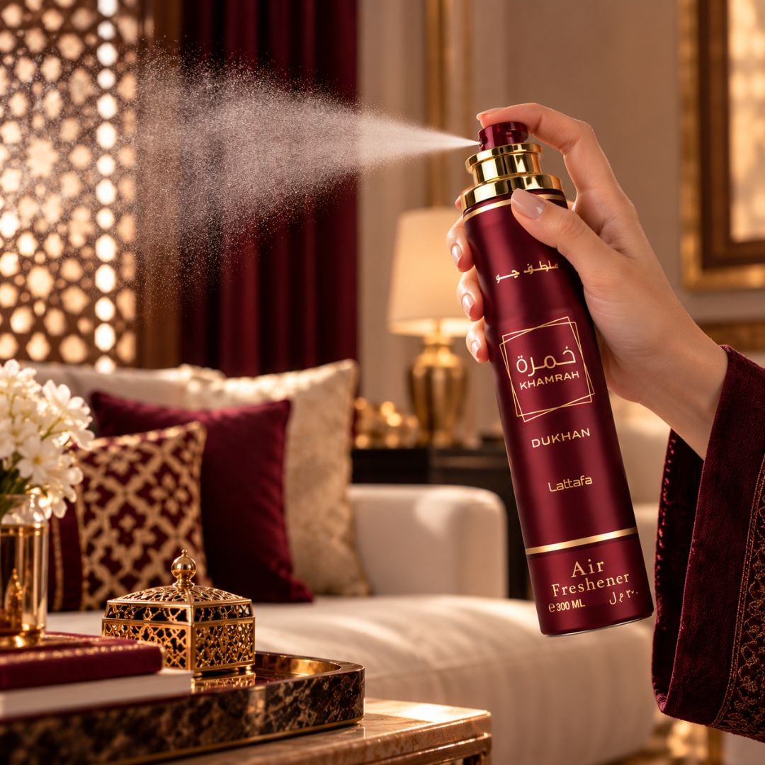 Khamrah Dukhan Air Freshener 300ml by Lattafa