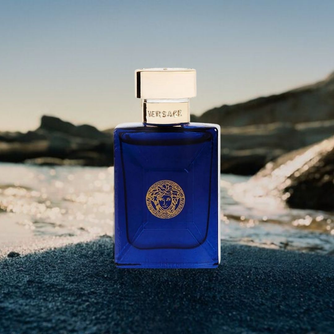 Versace Pour Homme Dylan Blue Cologne EDT 5ML (0.17 OZ) by Versace | Long Lasting & Luxurious, Fragrance Miniatures.