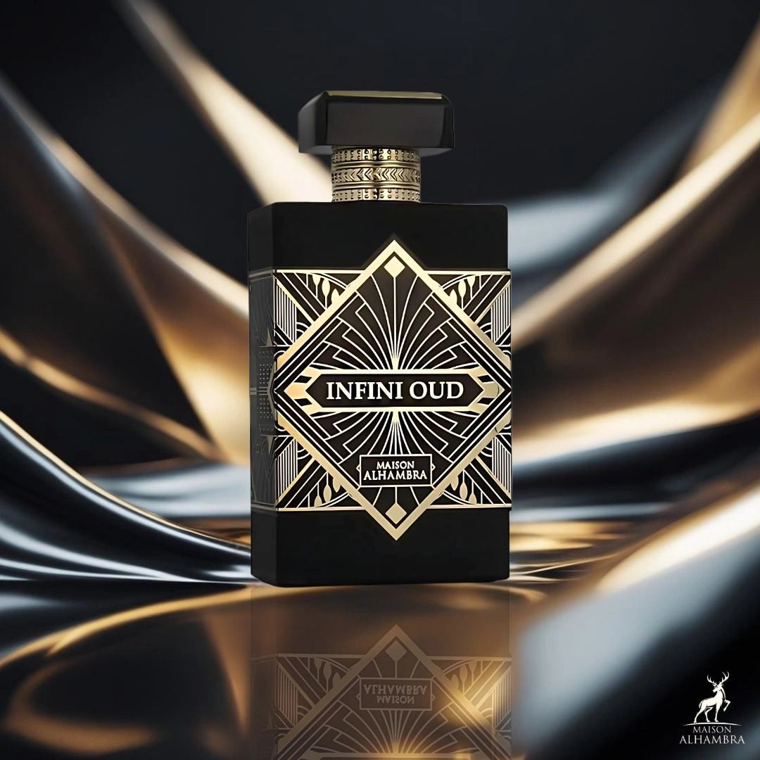 Infini Oud Eau de Parfum Spray 100ml (3.4 oz) by Maison Alhambra