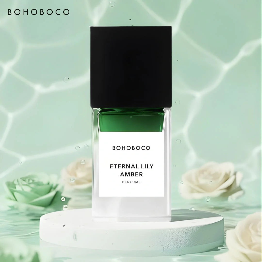 Eternal Lily Amber Eau de Parfum Spray 50ml (1.7 fl oz) by Bohoboco - Intense Oud