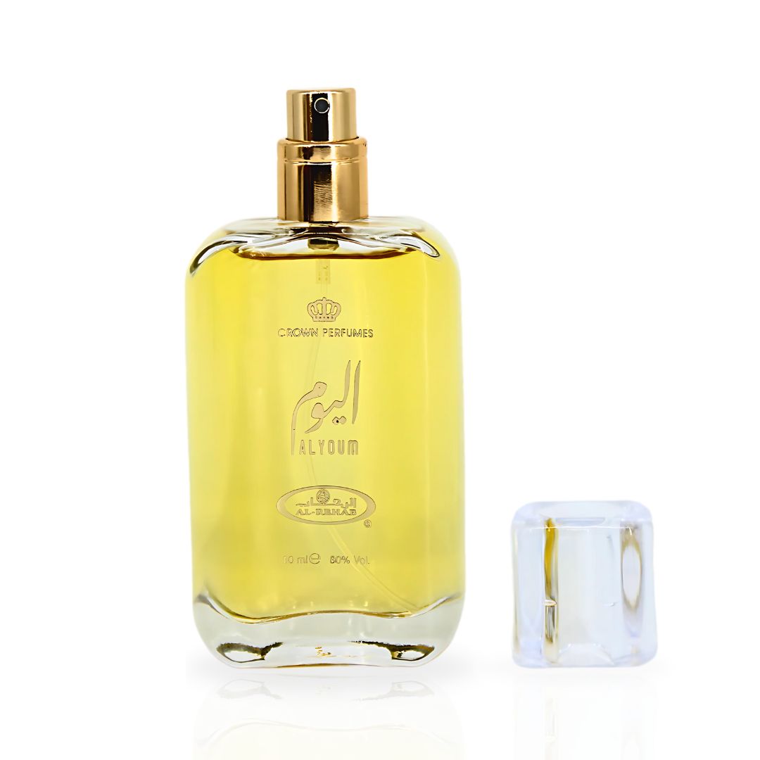 Al Youm EDP Spray 50ML (1.65 OZ) By Al Rehab | A Spicy, Rich, And Indulgent Fragrance With Layered Sweetness.