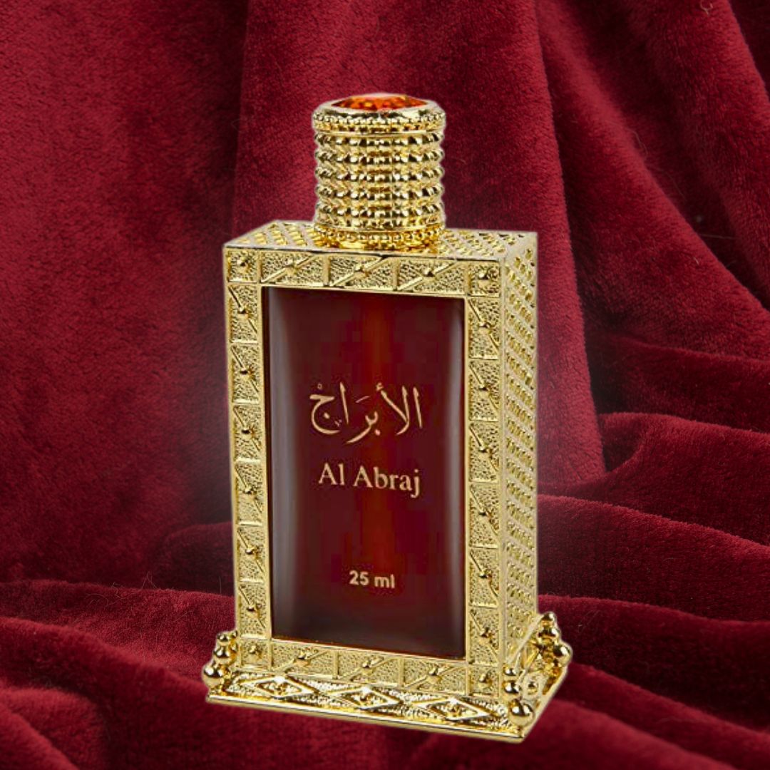 AL ABRAJ Perfume Oil CPO 25ML (0.8 OZ) By Hamidi | Indulge In The Realm Of Serenity With This Exquisite Fragrance.