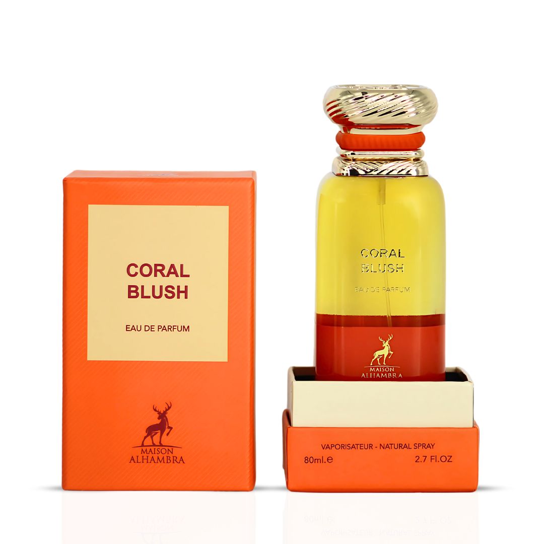 Coral Blush Eau de Parfum Spray 80ml (2.7 oz) by Maison Alhambra