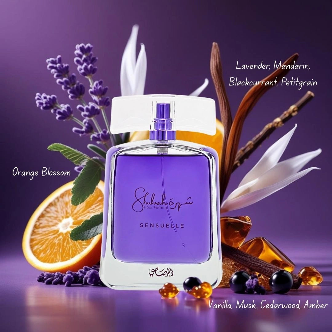 Shuhrah Sensuelle Pour Femme Eau de Parfum Spray 90ml (3.0 oz) by Rasasi