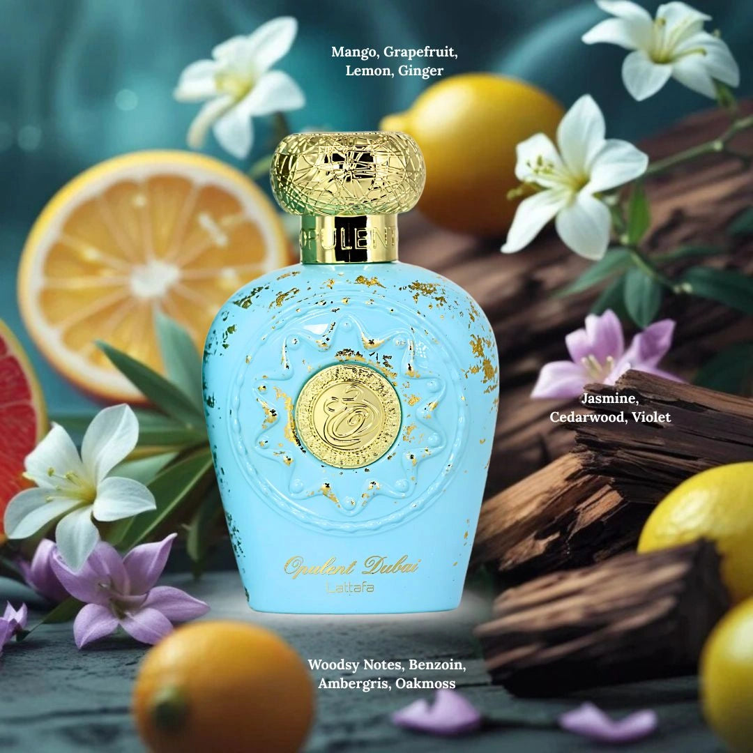 Opulent Dubai EDP Spray 100ml (3.4 oz) by Lattafa