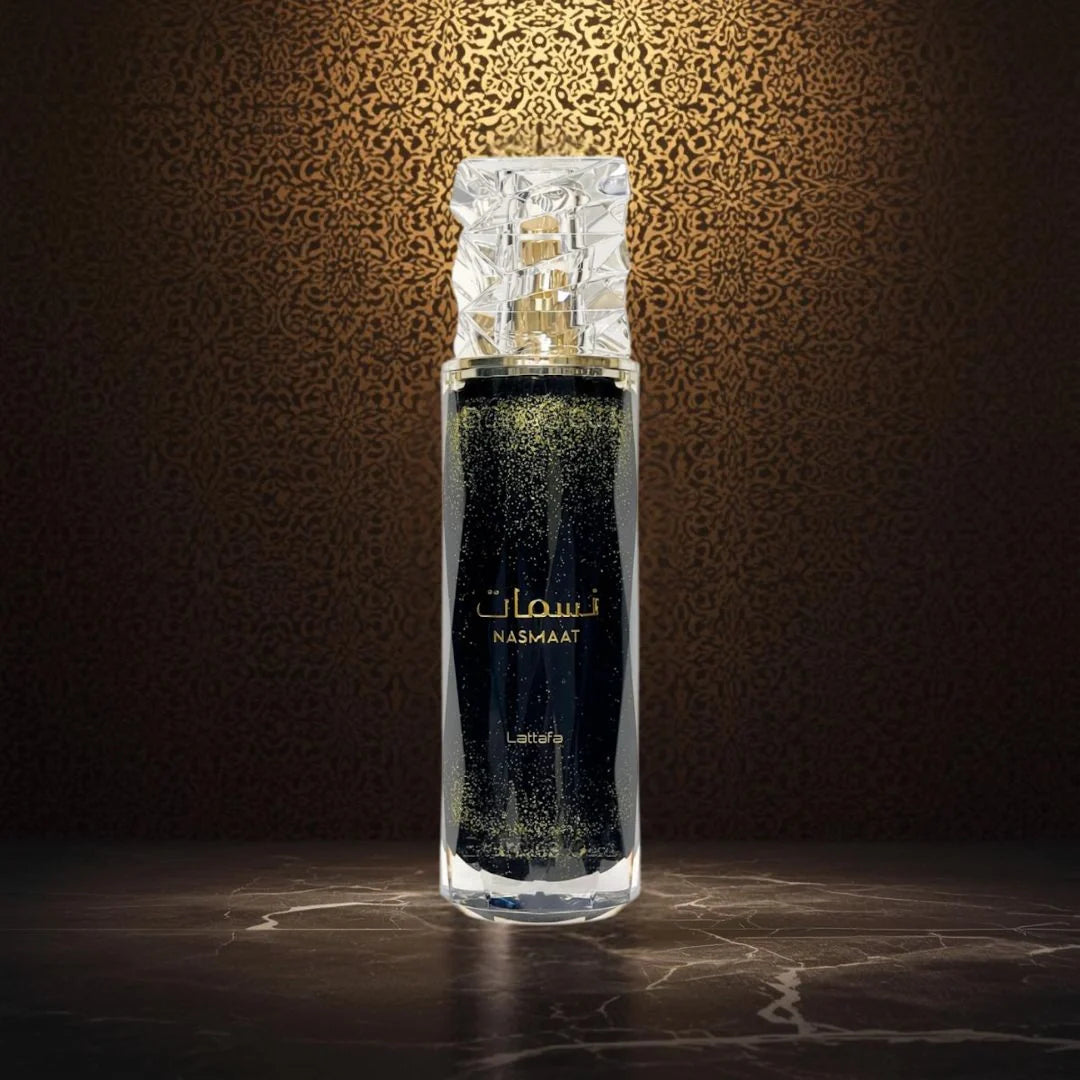 Nasmaat Eau de Parfum Spray 100ml (3.4 oz) by Lattafa