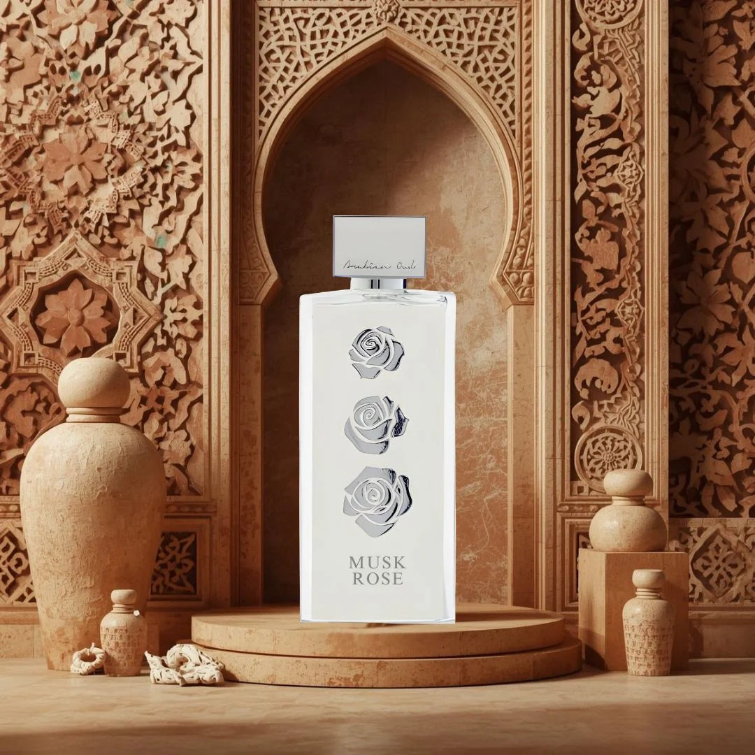 Musk Rose Eau de Parfum Spray 100ml (3.4 oz) by Arabian Oud