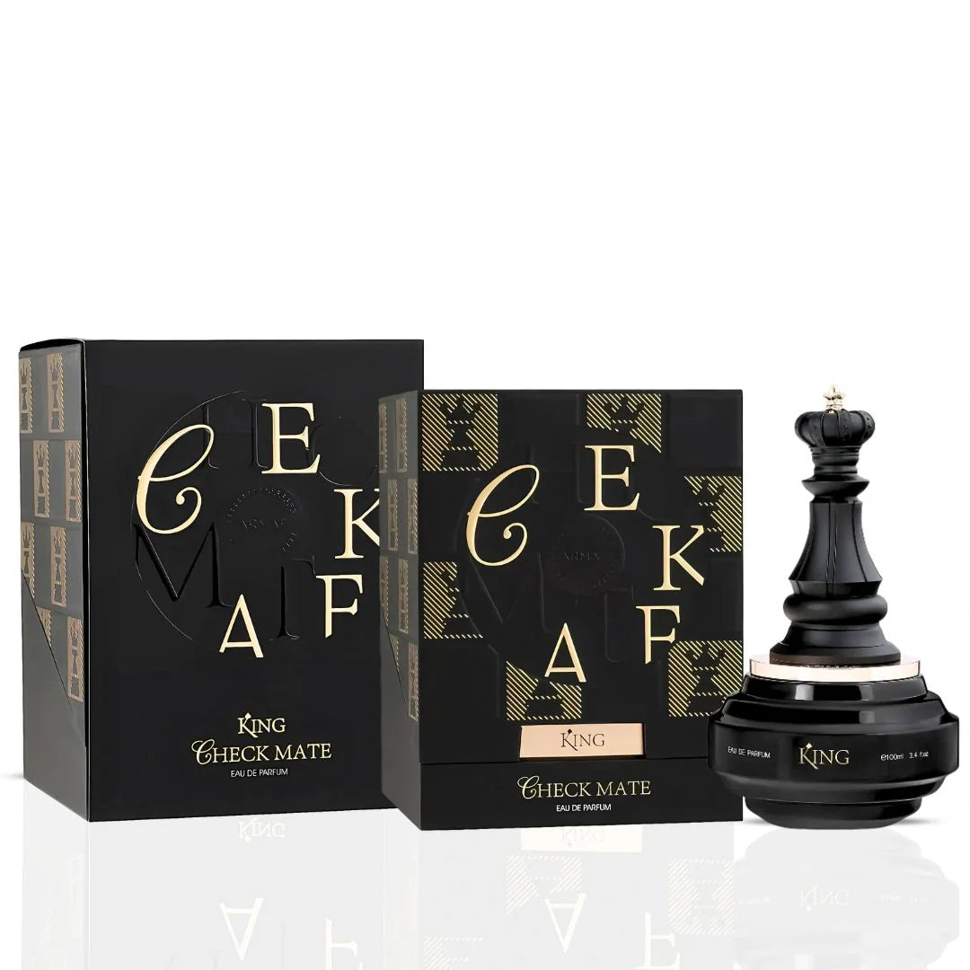 King Check Mate Eau de Parfum Spray 100ml (3.4 oz) by Armaf