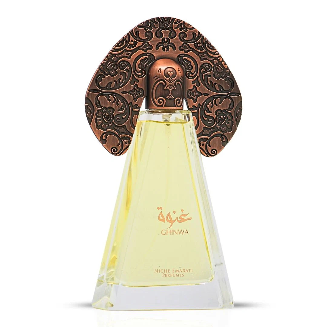 Niche Emarati Ghinwa Eau de Parfum Spray 100ml (3.4 oz) by Lattafa