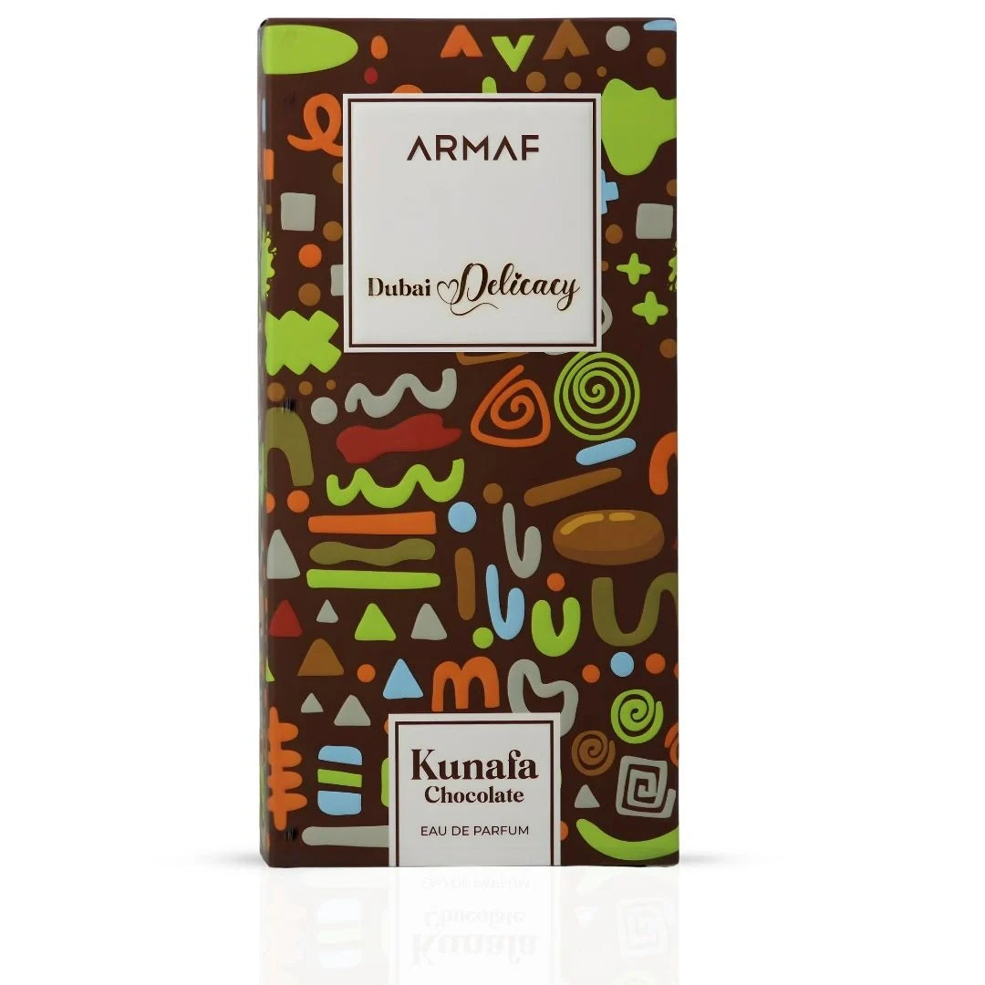 Dubai Delicacy Kunafa Chocolate Eau de Parfum Spray 70ml (2.3 oz) Armaf
