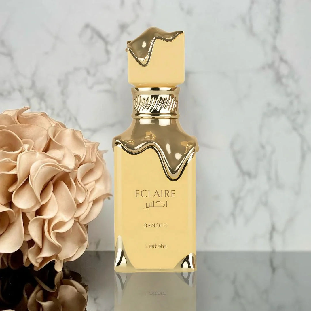 Eclaire Banoffi Eau de Parfum Spray 100ml (3.4 oz) by Lattafa