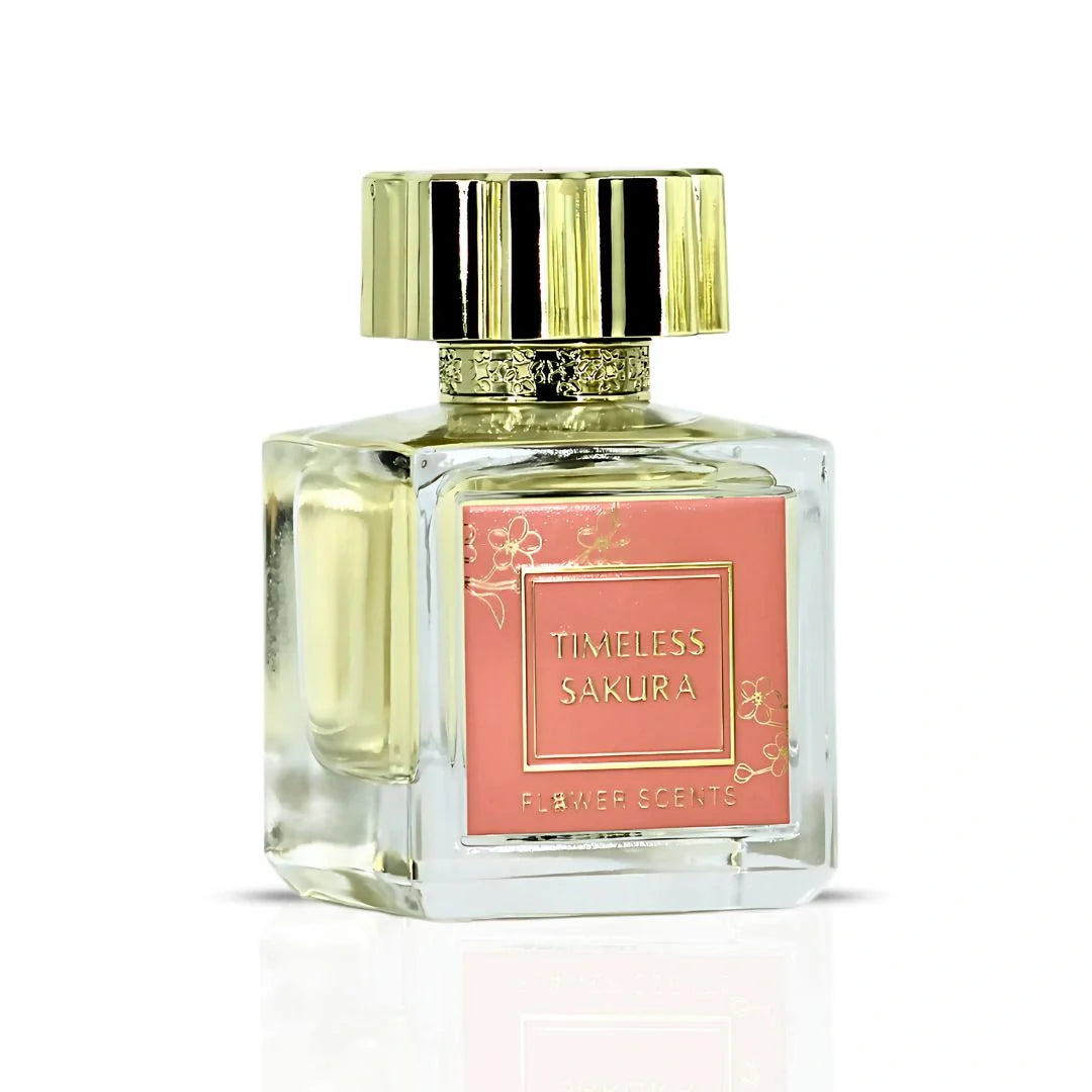 Timeless Sakura Eau de Parfum Spray 65ml (2.2 oz) by Flower Scents | Fruity, Floral, Softly Sensual — Like Spring in a Bottle