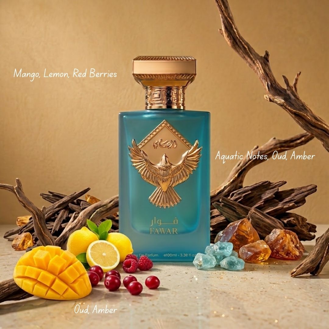 Fawaar Eau de Parfum Spray 100ml (3.4 oz) by Rasasi