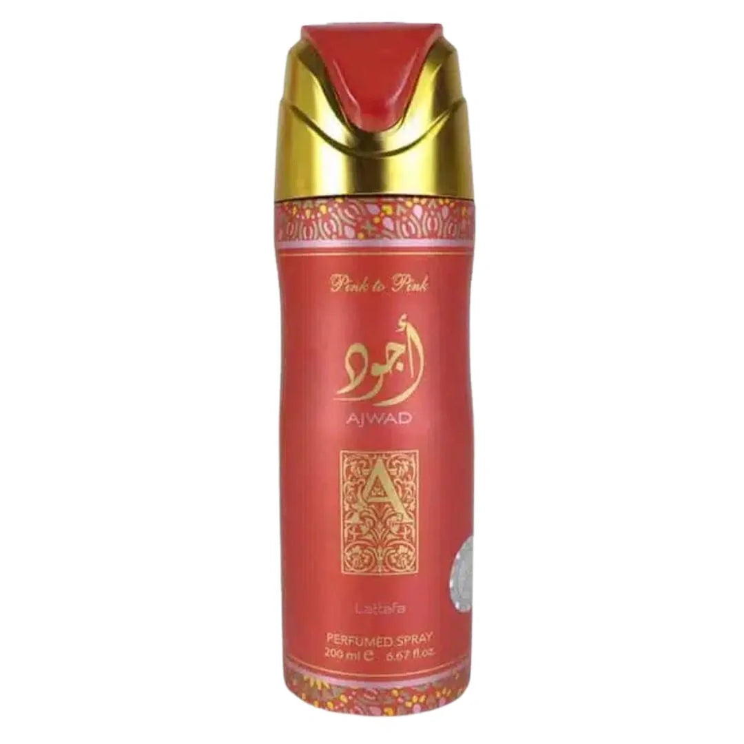 Ajwad Pink to Pink Deodorant Spray 200ml (6.8 oz) By Lattafa