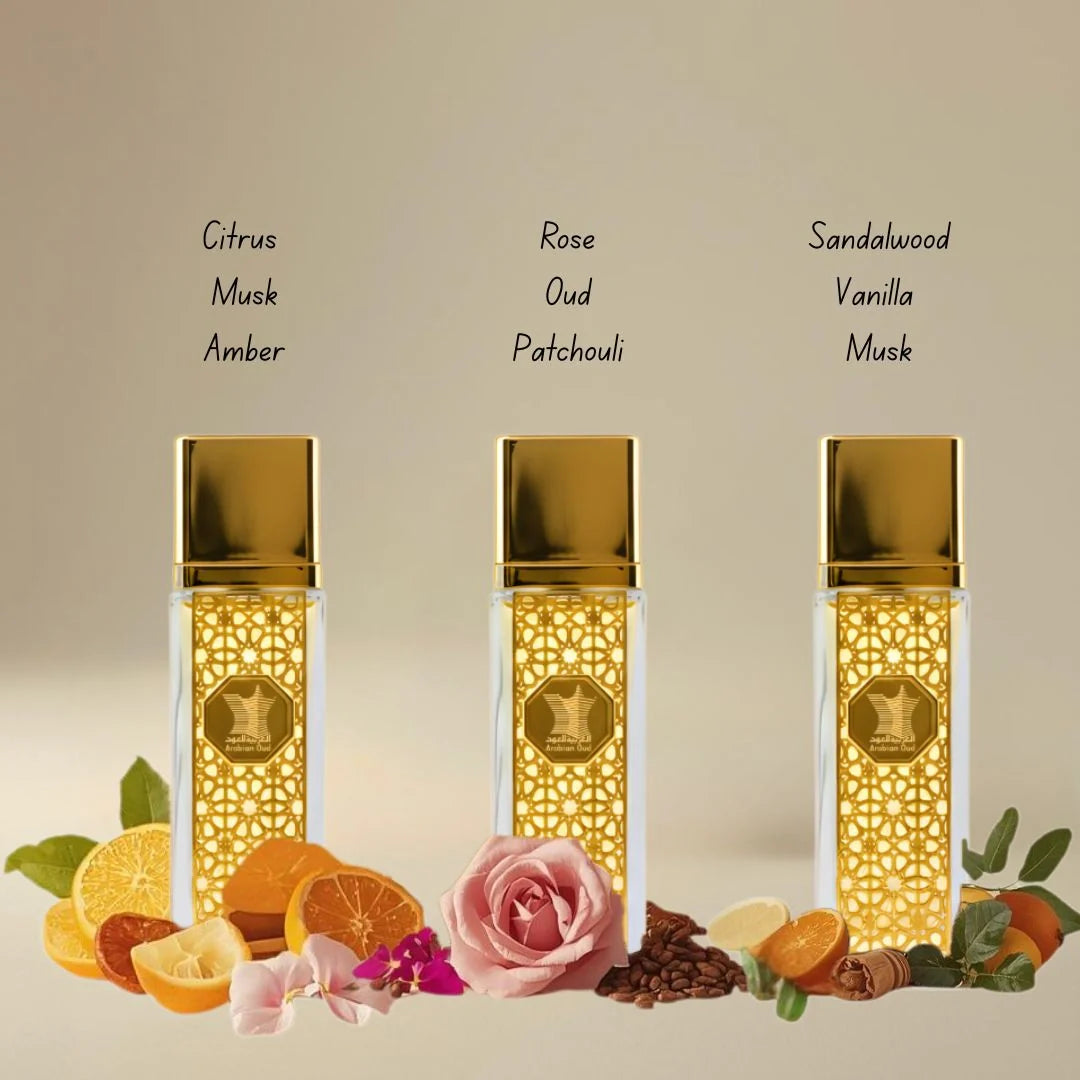 Islamiya Collection 7 Piece Gift Set by Arabian Oud