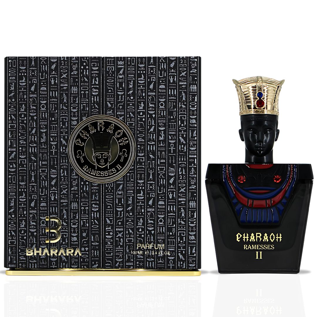 Pharaoh Ramesses II Eau De Parfum Spray 100ML (3.4 OZ) By BHARARA | Bold, Spicy & Deeply Smoky With A Luxurious Finish Of Oud, Leather & Vanilla.
