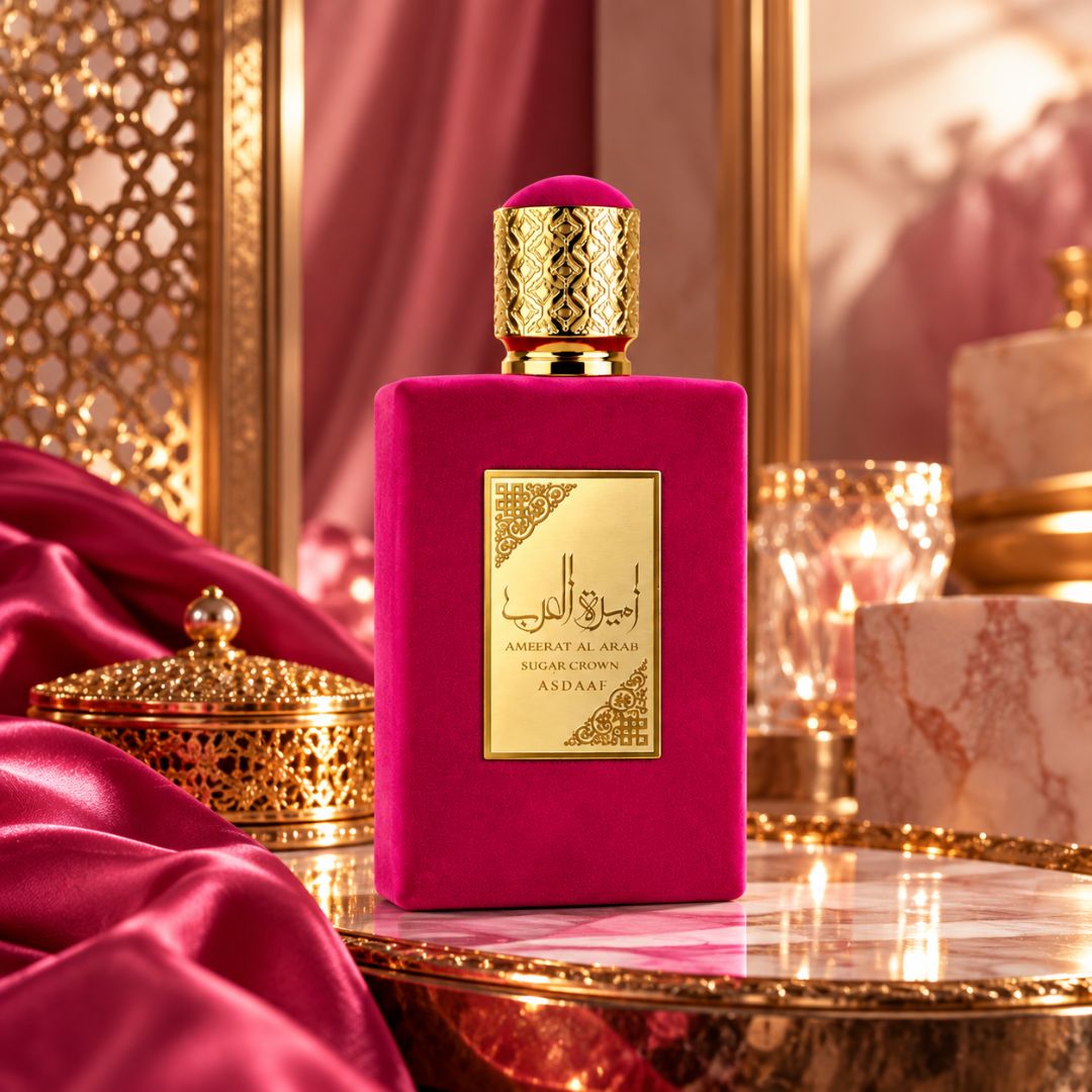 Asdaaf Ameerat Al Arab Sugar Crown Eau de Parfum Spray 100ml (3.4 oz) by Lattafa