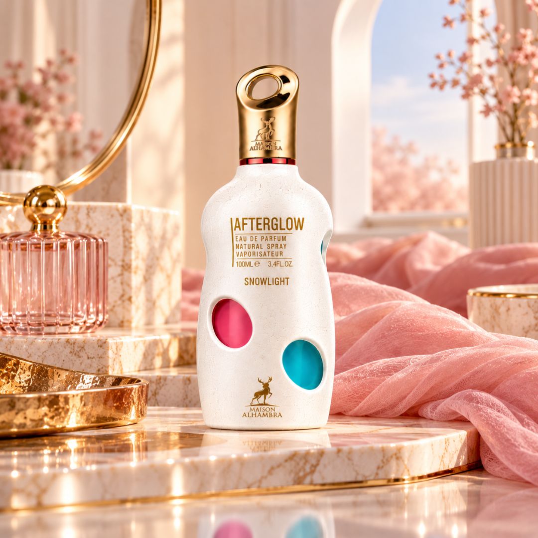Afterglow Snowlight Eau de Parfum Spray 100ml (3.4 oz) by Maison Alhambra