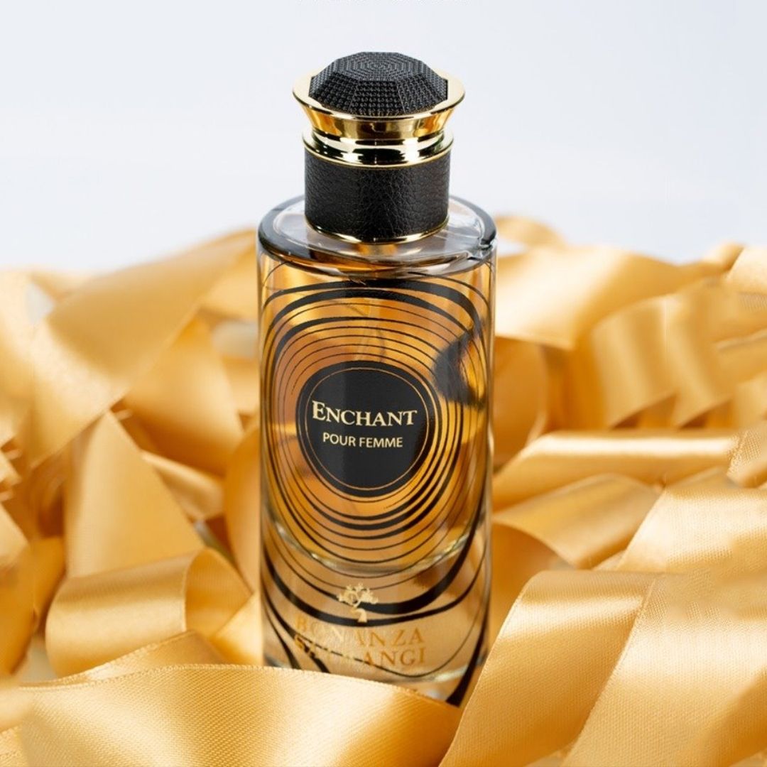 Enchant Pour Femme EDP Spray 85ML (3.0 OZ) by Bonanza Satrangi | Long Lasting, Elegant, Warm, Sensual, Luxurious Fragrance.