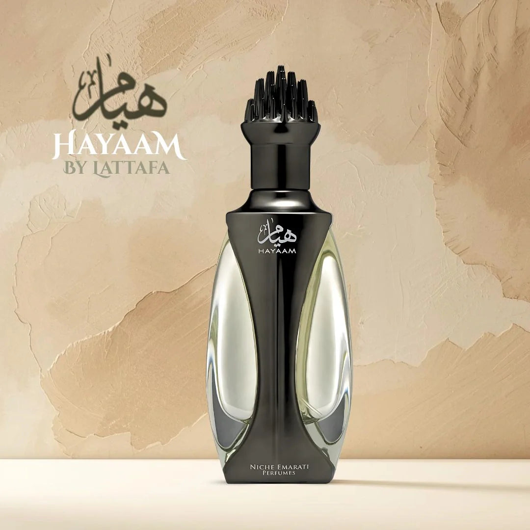 Niche Emarati Hayaam Eau de Parfum Spray 100ml (3.4 oz) by Lattafa