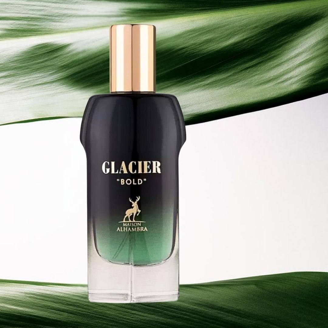Glacier Bold Eau De Parfum Spray 100ML (3.4 OZ) By Maison Alhambra | Long Lasting, Tropical, Spicy, Luxurious Fragrance.