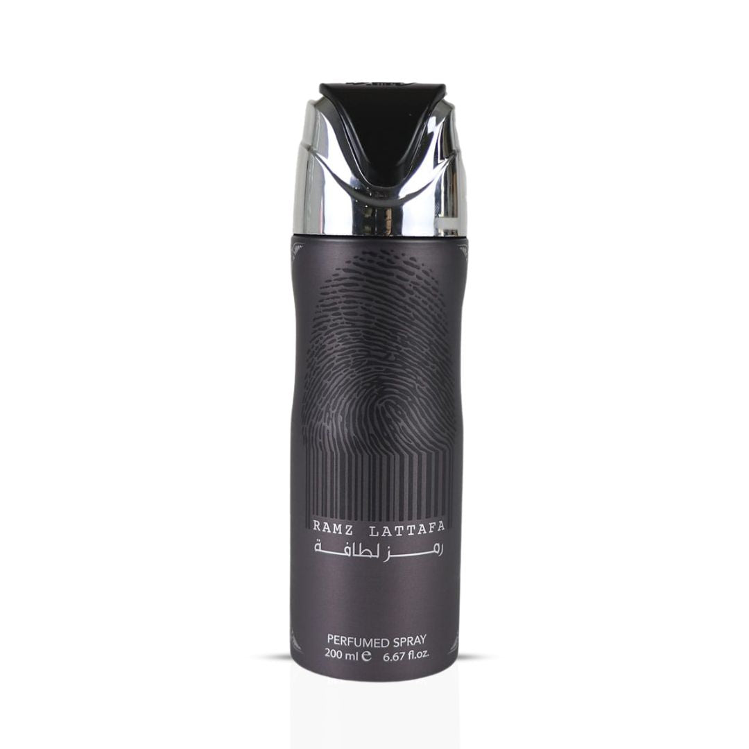 Ramz Lattafa Silver Deodorant Spray 200ML (6.7 OZ) by Lattafa