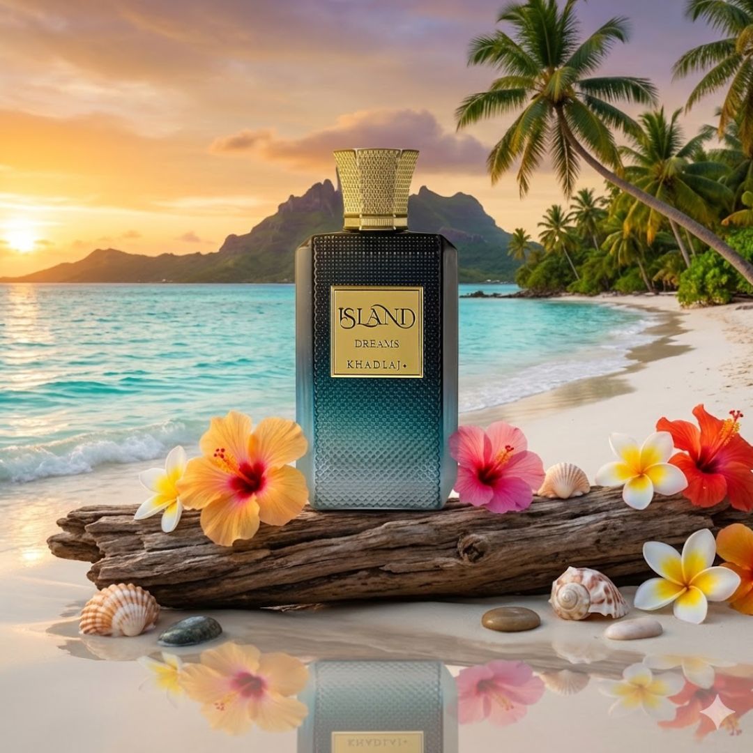 Island Dreams Eau de Parfum Spray 100ml (3.4 oz) by Khadlaj