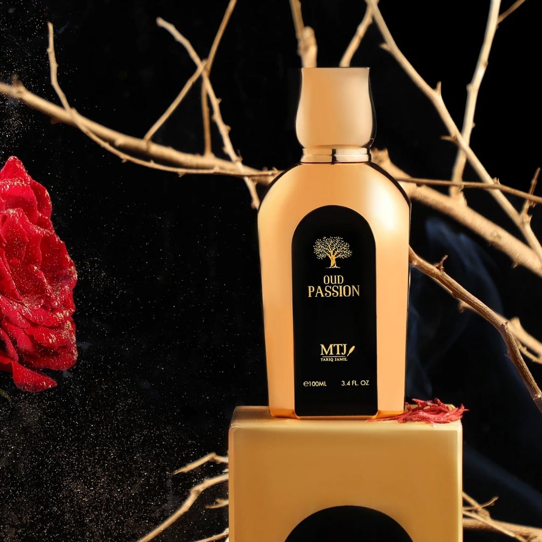 Oud Passion EDP Spray 100ML (3.4 OZ) by MTJ | Long Lasting, Floral, Soft Spicy, Warm Woody, Unisex Scent.