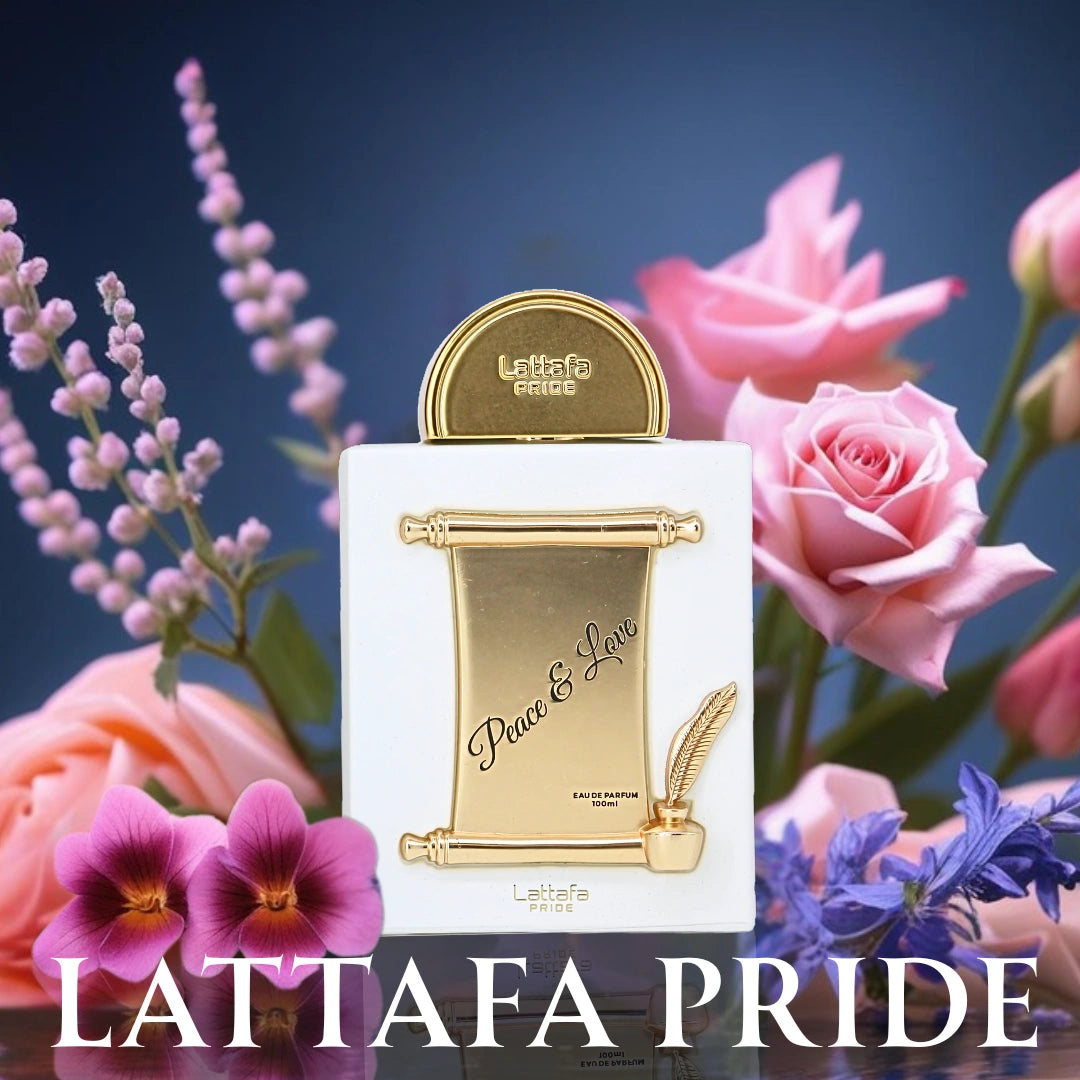 Peace & Love Eau de Parfum Spray 100ml (3.4 oz) by Lattafa