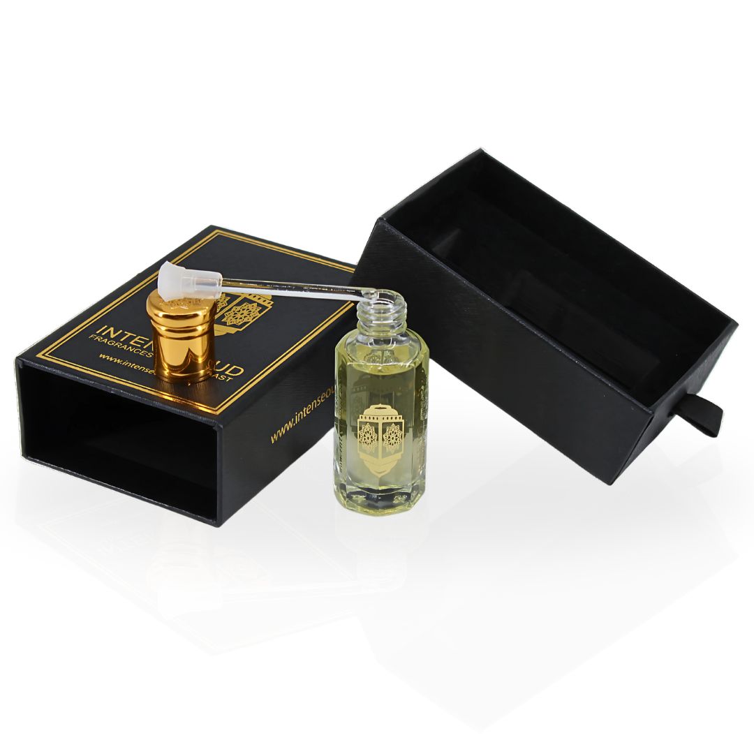 Warda Perfume Oil 12ML (0.40 OZ) With Black Gift Box By Intense Oud | Elegant Rose With Fresh Bergamot & A Smoky, Woody Finish.