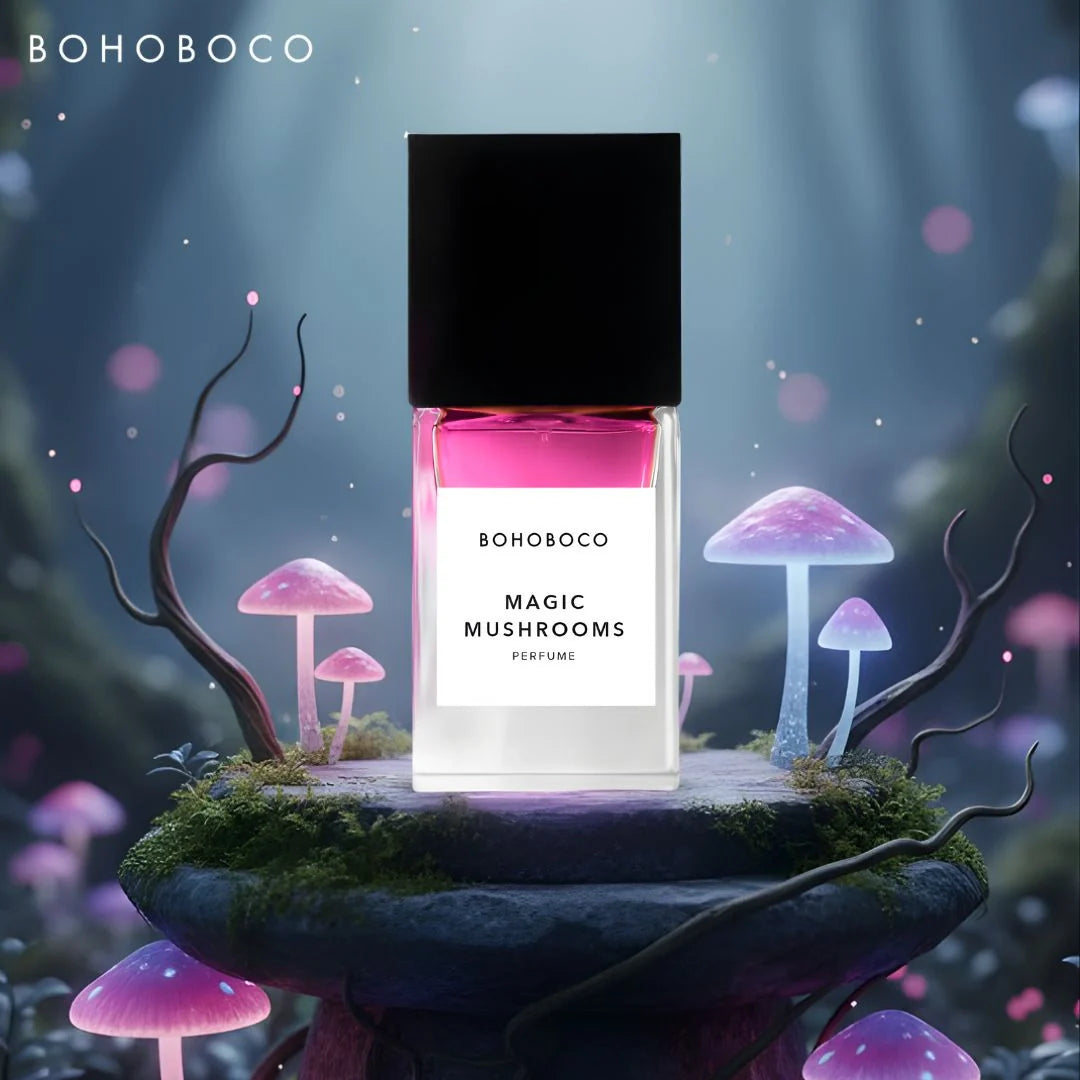 Magic Mushrooms Eau de Parfum Spray 50ml (1.7 fl oz) by Bohoboco - Intense Oud