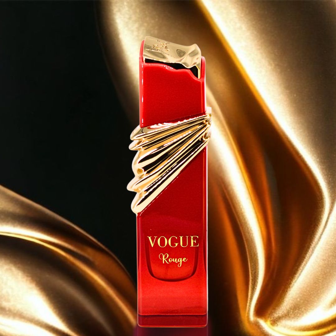 Vogue Rouge EDP Spray 100ML (3.4 OZ) By Maison Alhambra | Long Lasting, Fruity, Floral, Warm Scent.