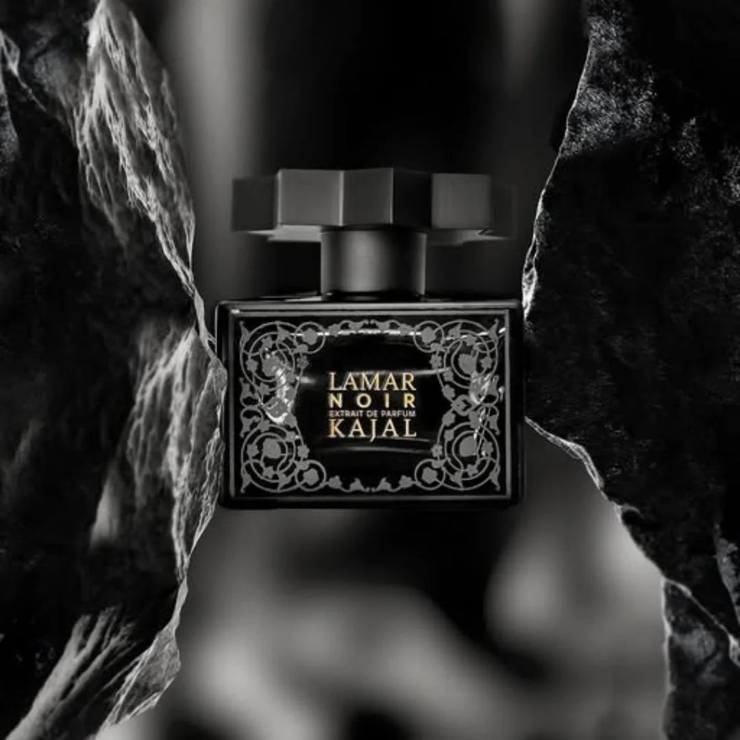 Lamar Noir Extrait de Parfum Spray 100ml (3.4 oz) by Kajal | Intense, Refined, Unforgettable - Intense Oud