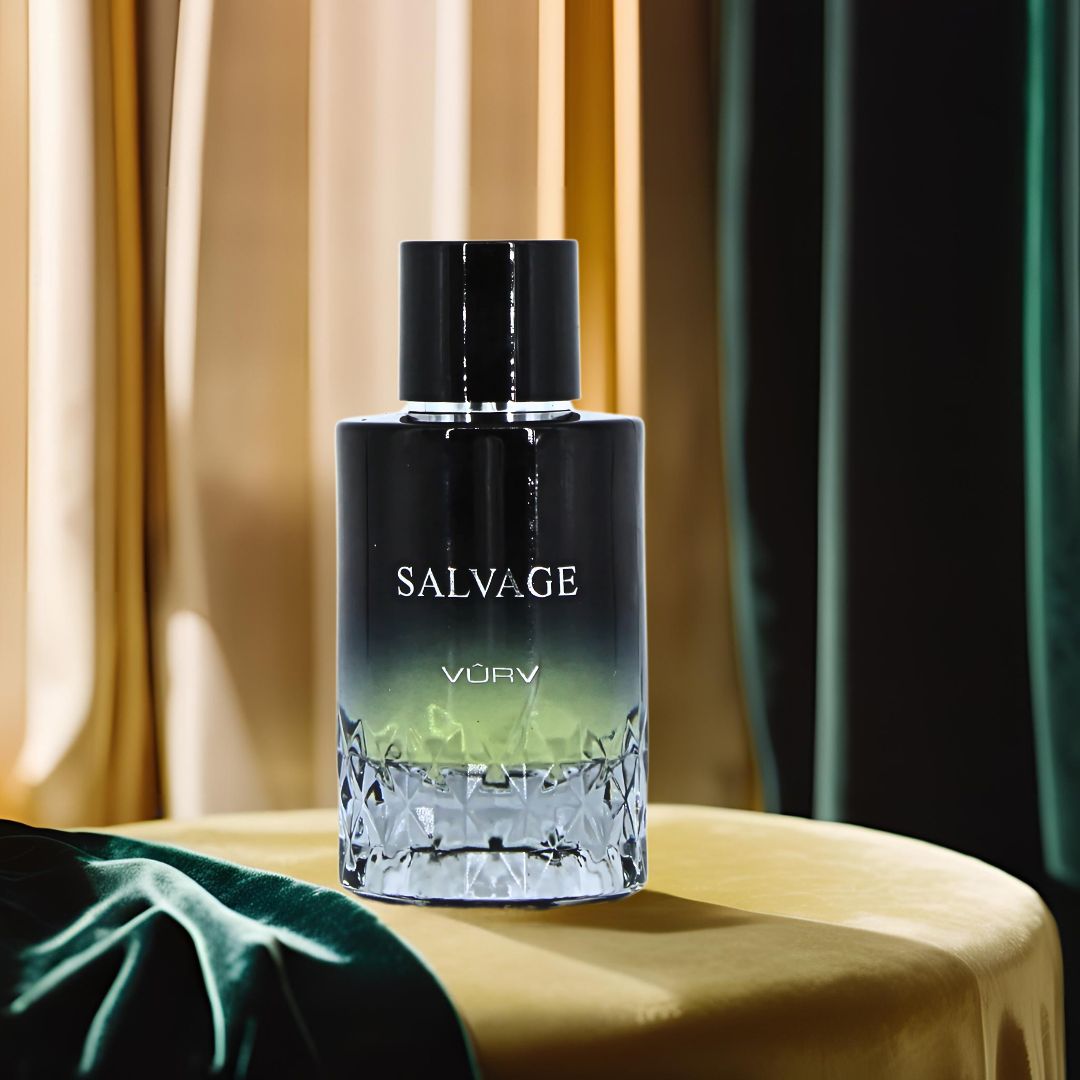 Salvage Eau De Parfum Spray 100ML (3.4 OZ) by Vurv | A Zesty, Spicy Blend with Fresh Bergamot and a Warm, Woody Finish.