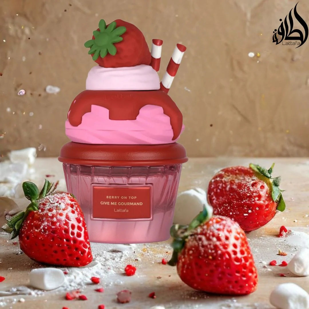 Berry on Top Eau de Parfum Spray 75ml (2.5 oz) by Lattafa