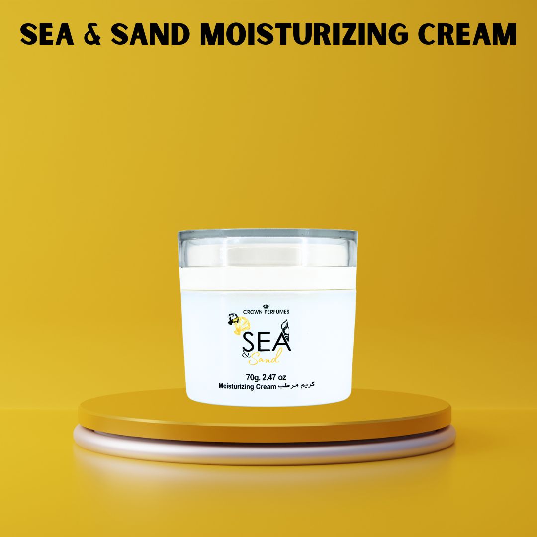 Sea & Sand Moisturizing Cream 70GMS By Al Rehab | Extra Nourishing, Smoothing, Replenishes Dry Skin, Exquisite Fragrance.