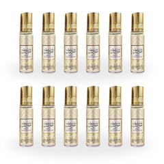 12PCS Bint Hooran Roll-On Perfume Oil CPO - 10ML (0.34 OZ) By Ard Al Zaafaran, Tavel Size Perfume Oils. (PACK OF 12)