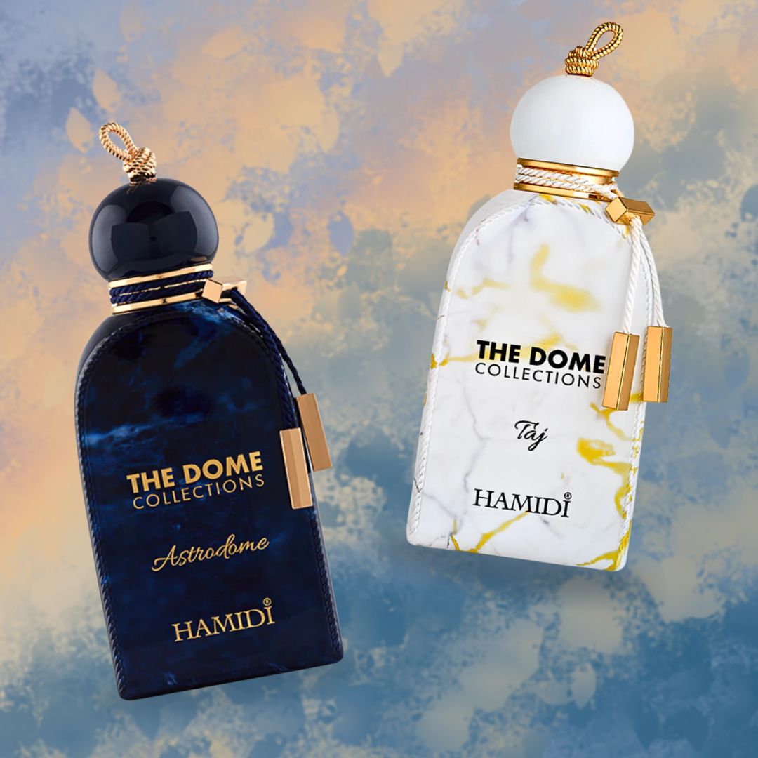 The Dome Astrodome & The Dome Taj - EDP Sprays 100ML (3.4 OZ) By Hamidi | Long Lasting, Refreshing, Aquatic, Luxurious Scents. (ROYALE BUNDLE)