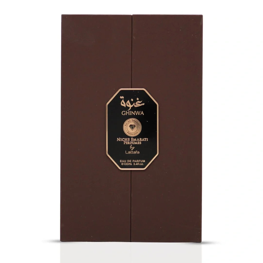 Niche Emarati Ghinwa Eau de Parfum Spray 100ml (3.4 oz) by Lattafa