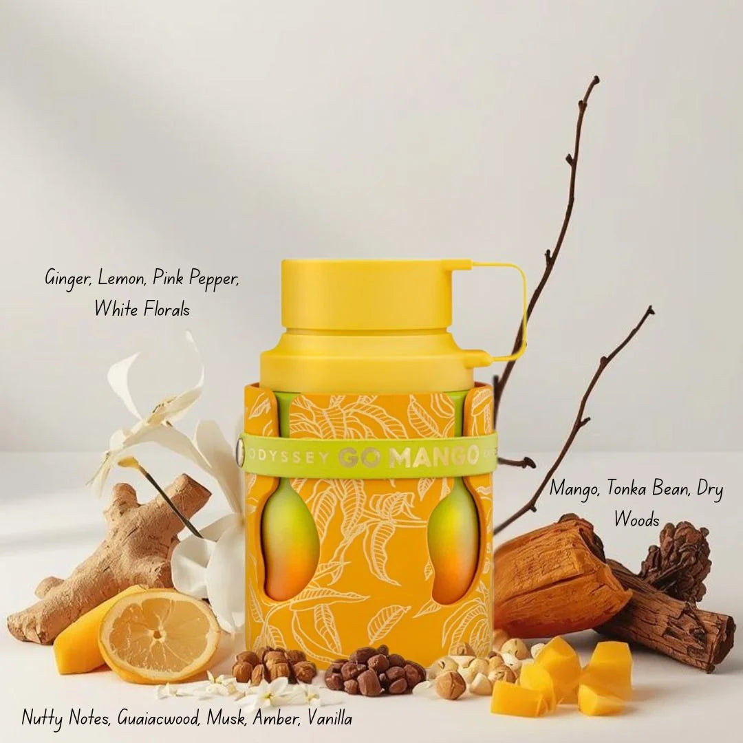 Odyssey Go Mango Tropical Collection Eau de Parfum Spray 100ml (3.4 oz) by Armaf