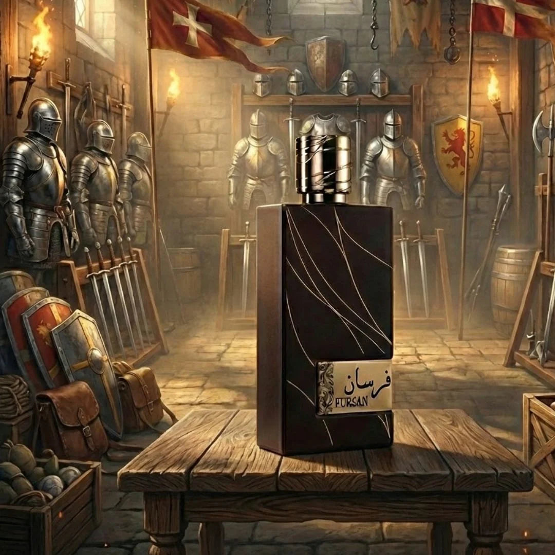 Fursan Brown Eau de Parfum Spray 100ml (3.4 oz) by Khadlaj