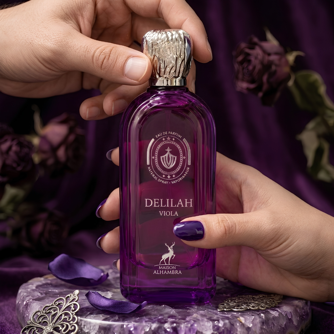 Delilah Viola Eau de Parfum Spray 100ml (3.4 oz) by Maison Alhambra