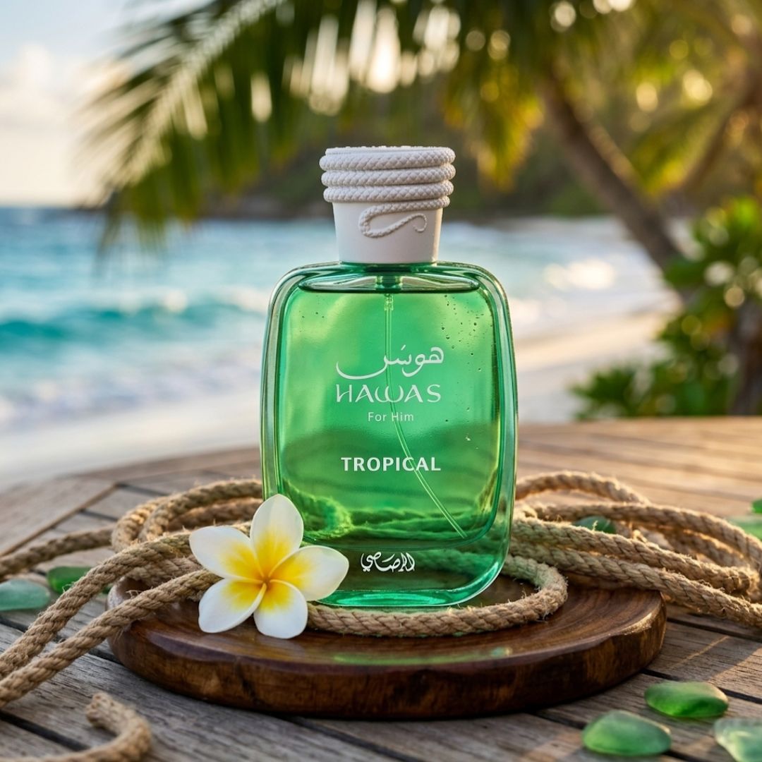 Hawas Tropical Eau de Parfum Spray 100ml (3.4 oz) by Rasasi