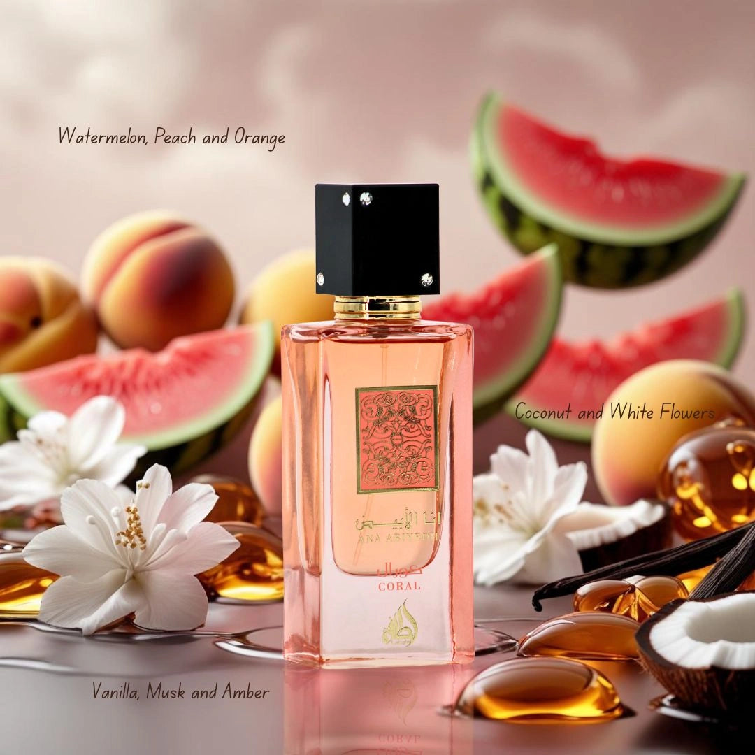 Ana Abiyedh Coral EDP Spray 60ml (2.0 oz) by Lattafa
