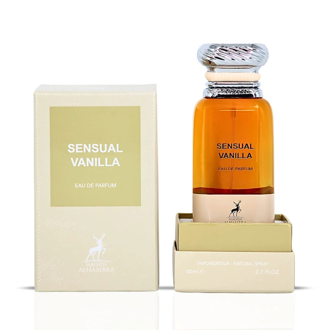 Sensual Vanilla Eau de Parfum Spray 80ml (2.7 oz) by Maison Alhambra
