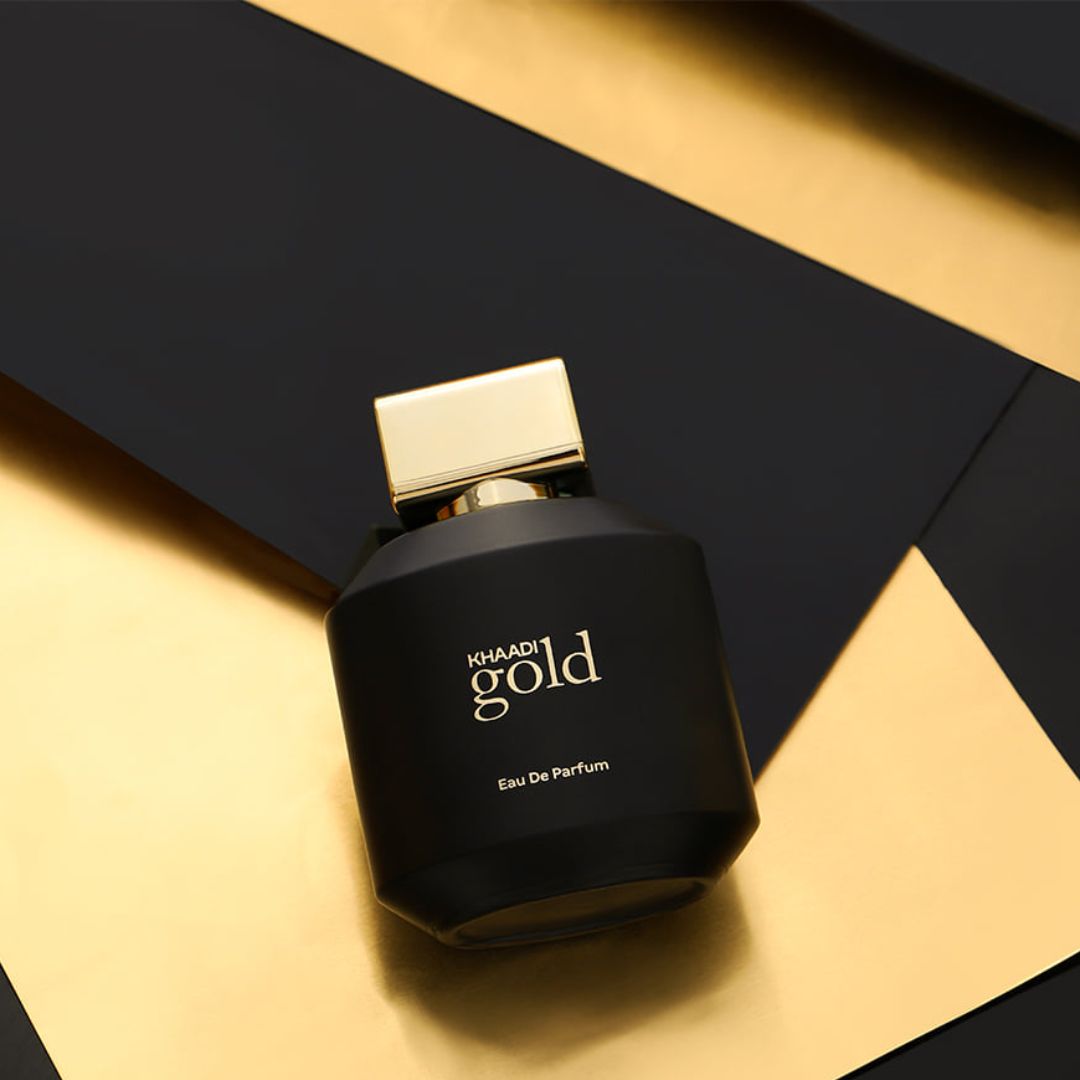 Gold EDP Spray 100ML (3.4 OZ) by Khaadi | Long Lasting, Fruity, Floral, Citrusy, Luxurious Perfumes.