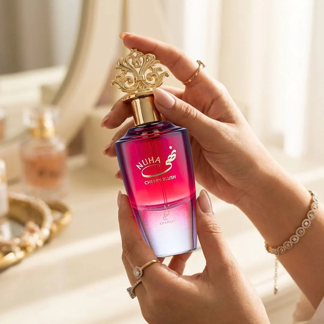 Nuha Cherry Blush Eau de Parfum Spray 85ml (2.9 oz) by Khadlaj