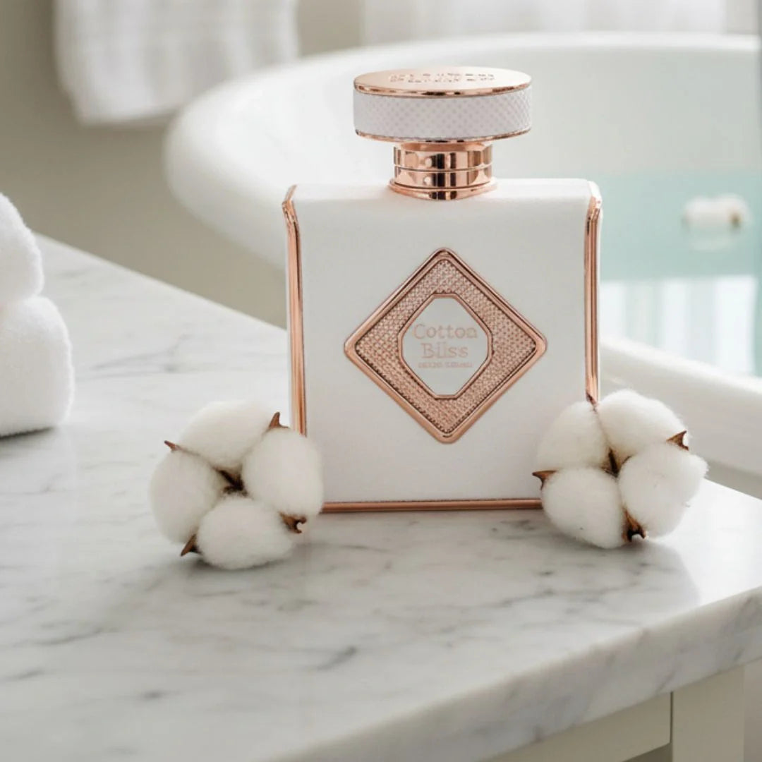 Cotton Bliss Eau de Parfum Spray 100ml (3.4 oz) by Elite Risala